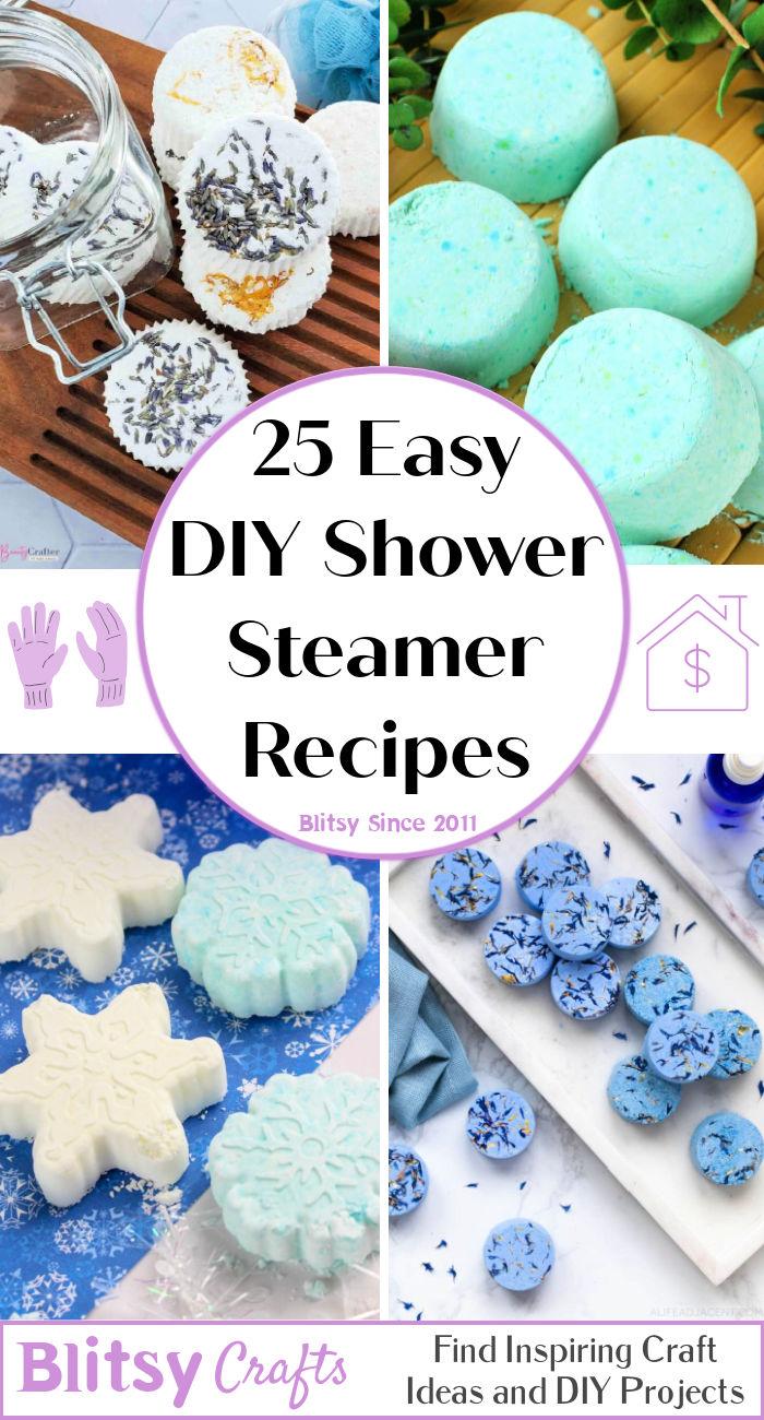 DIY shower steamer recipes