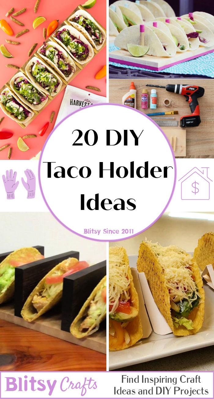 DIY taco holder ideas