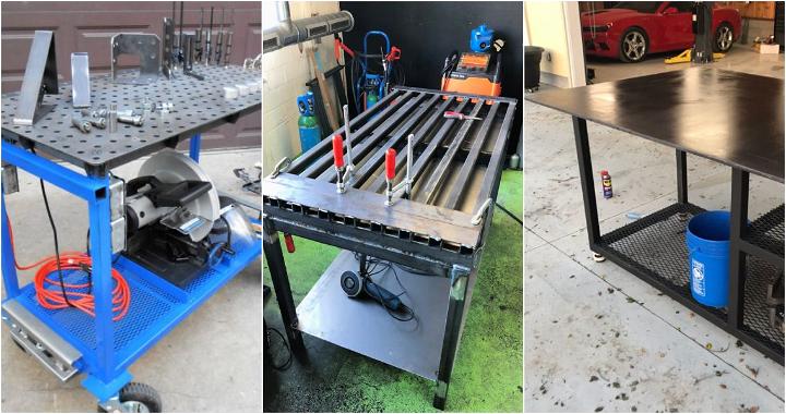 DIY welding table