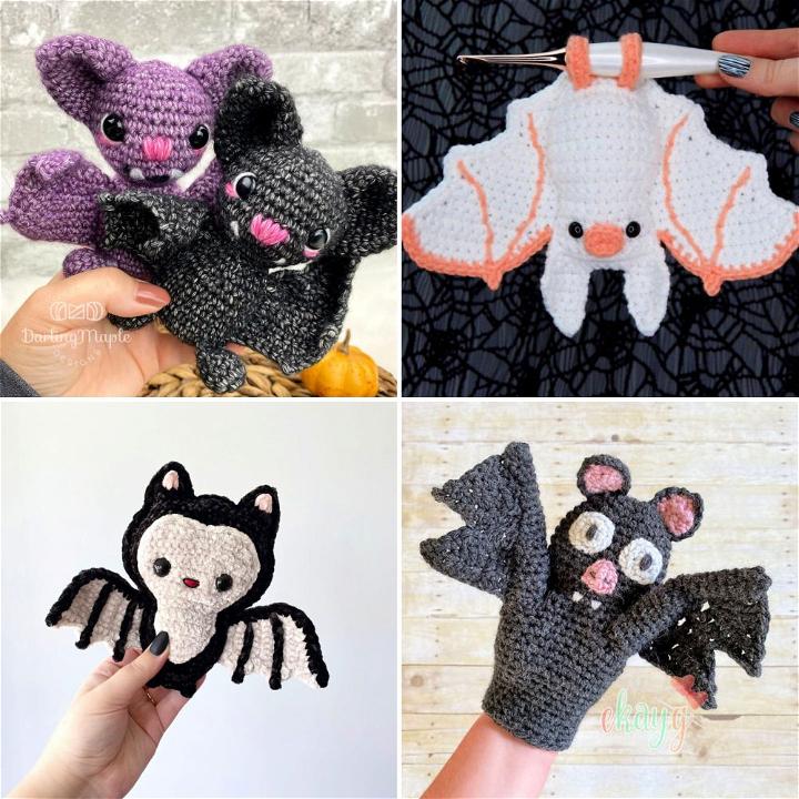 25 free crochet bat patterns- crochet bat amigurumi pattern