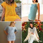 25 Crochet Beach Cover up Patterns (Free PDF Pattern)