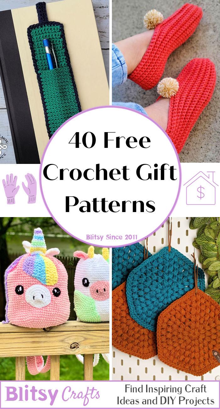 40 easy crochet gift ideas (free crochet gifts patterns)