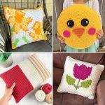 50 Free Crochet Pillow Patterns (Pillow Cover Pattern)