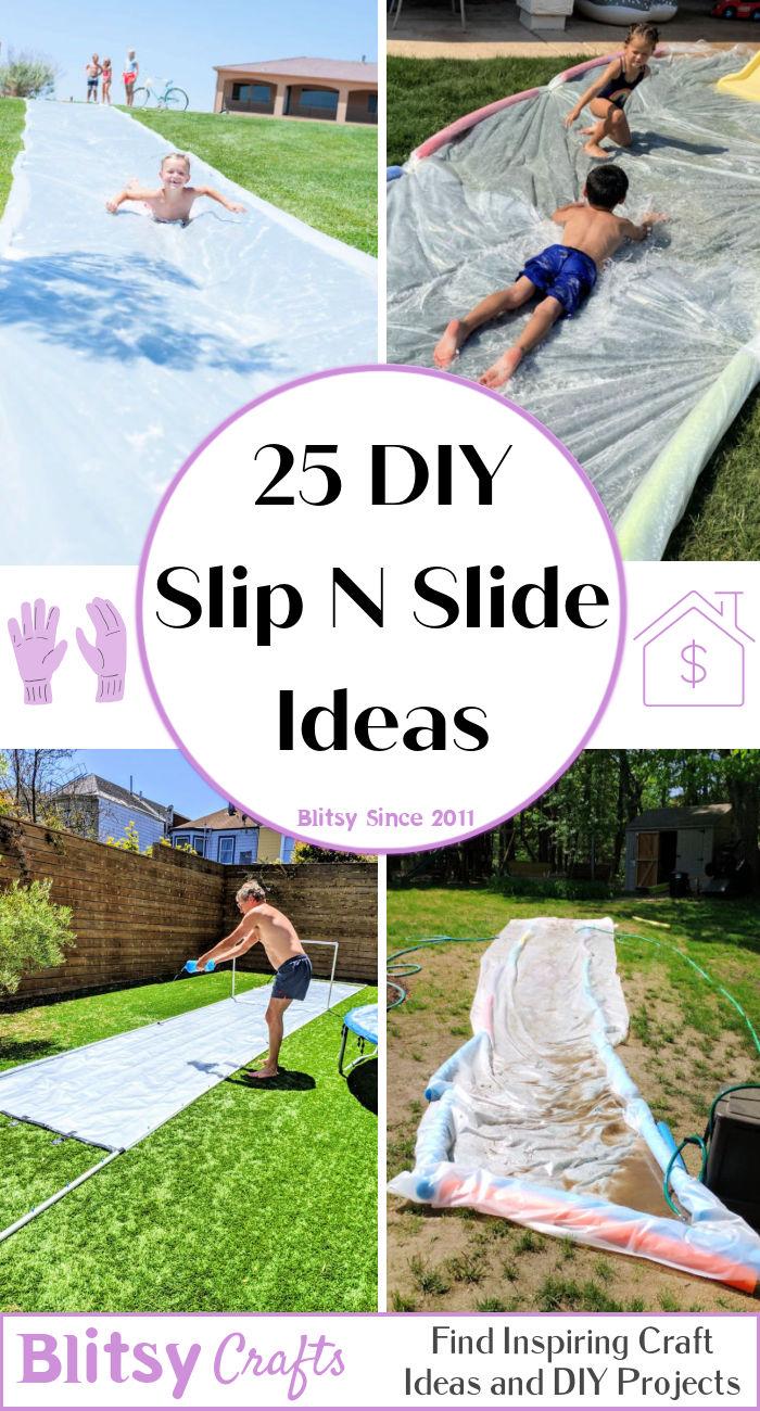 diy slip n slide ideas