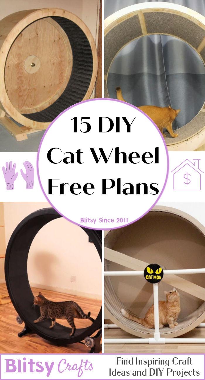 free DIY cat wheel plans