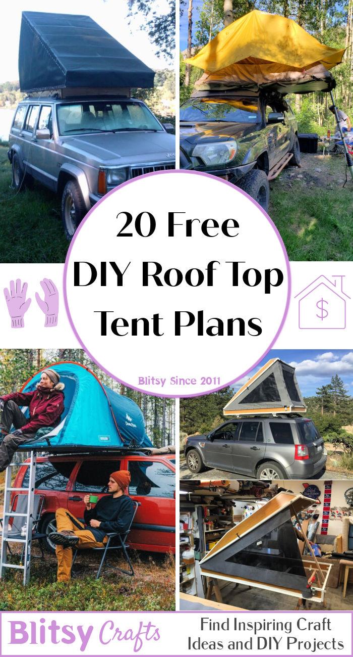 free DIY roof top tent plans