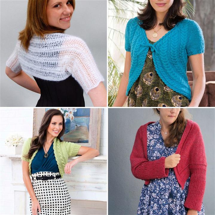 knit a shrugs