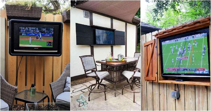 outdoor tv enclosures