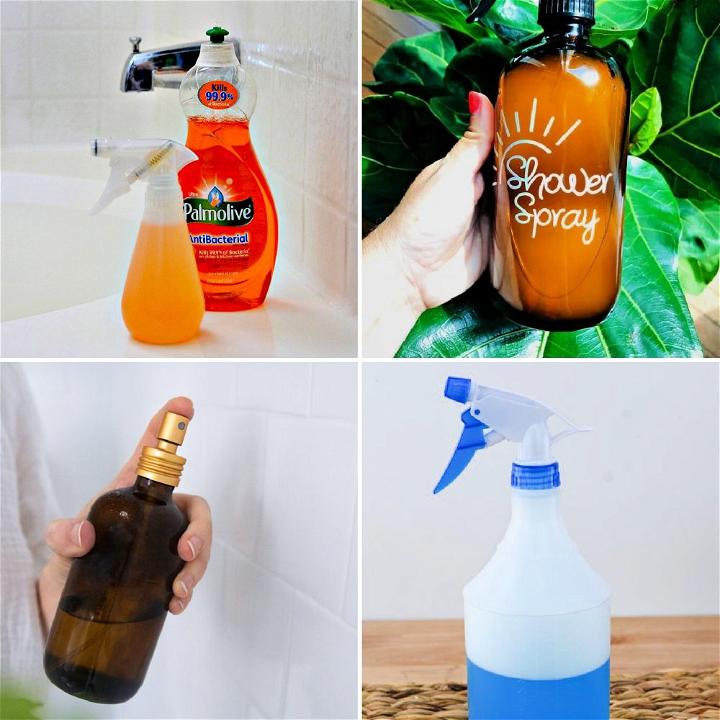 shower cleaner recipes