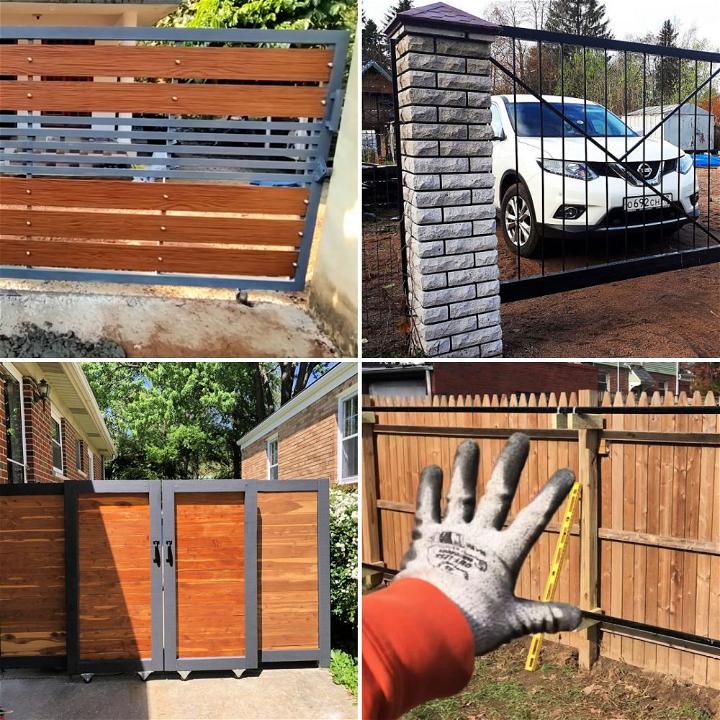 sliding gate plans