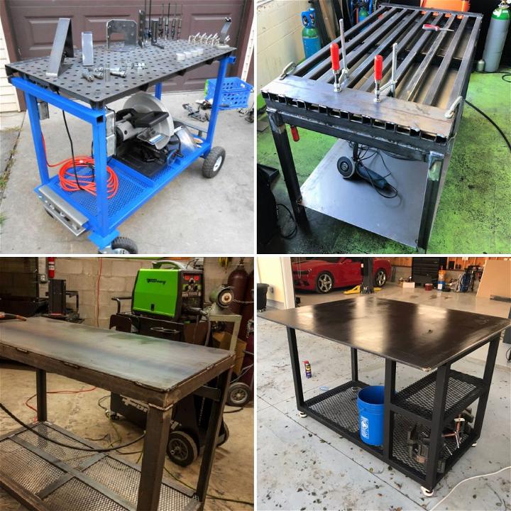 welding table plans