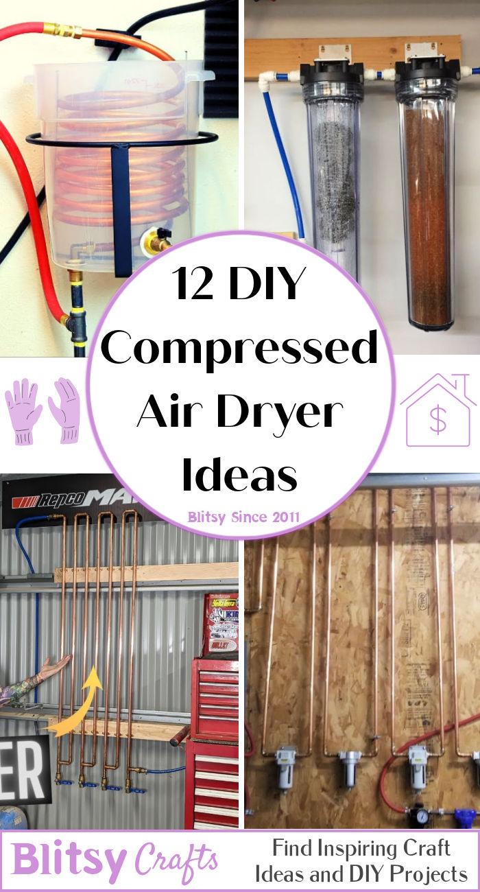 DIY compressed air dryer