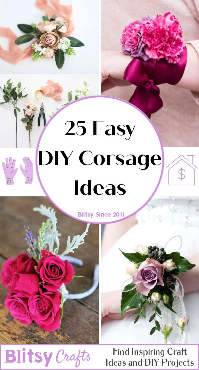 DIY corsage ideas
