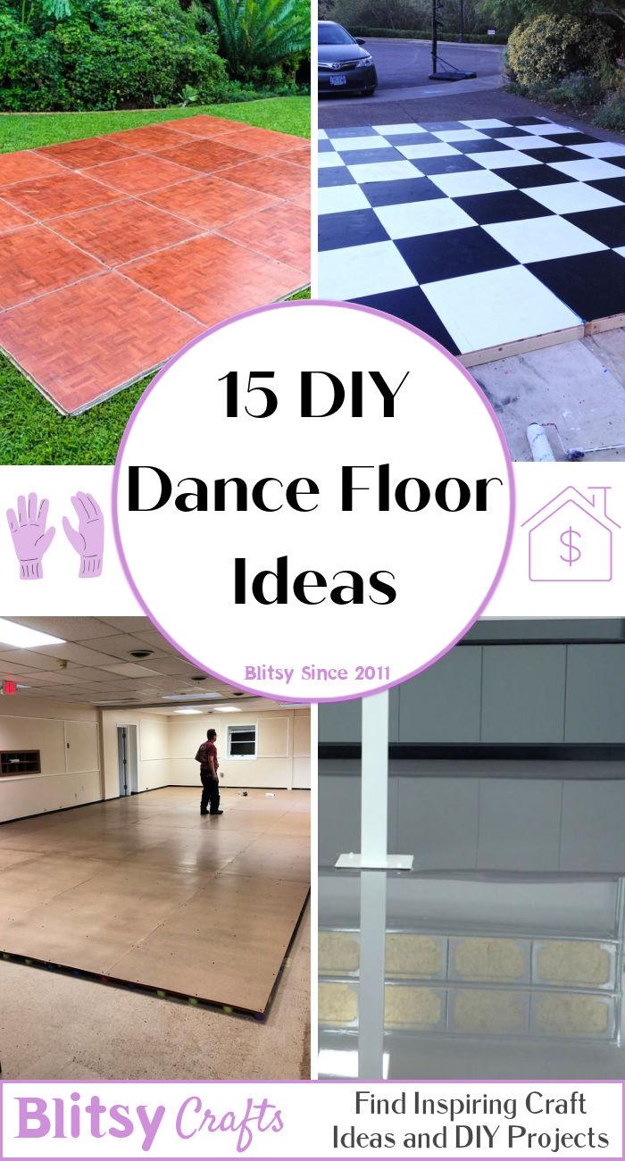 DIY dance floor ideas