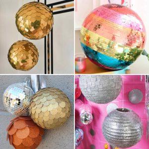 DIY disco ball ideas