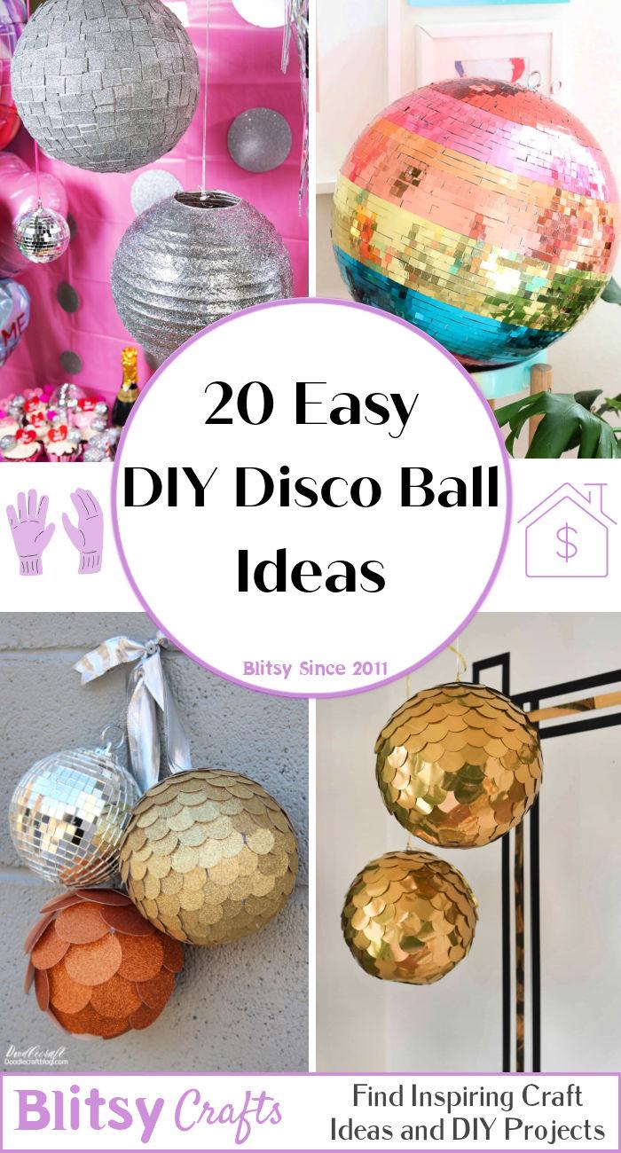 DIY disco balls