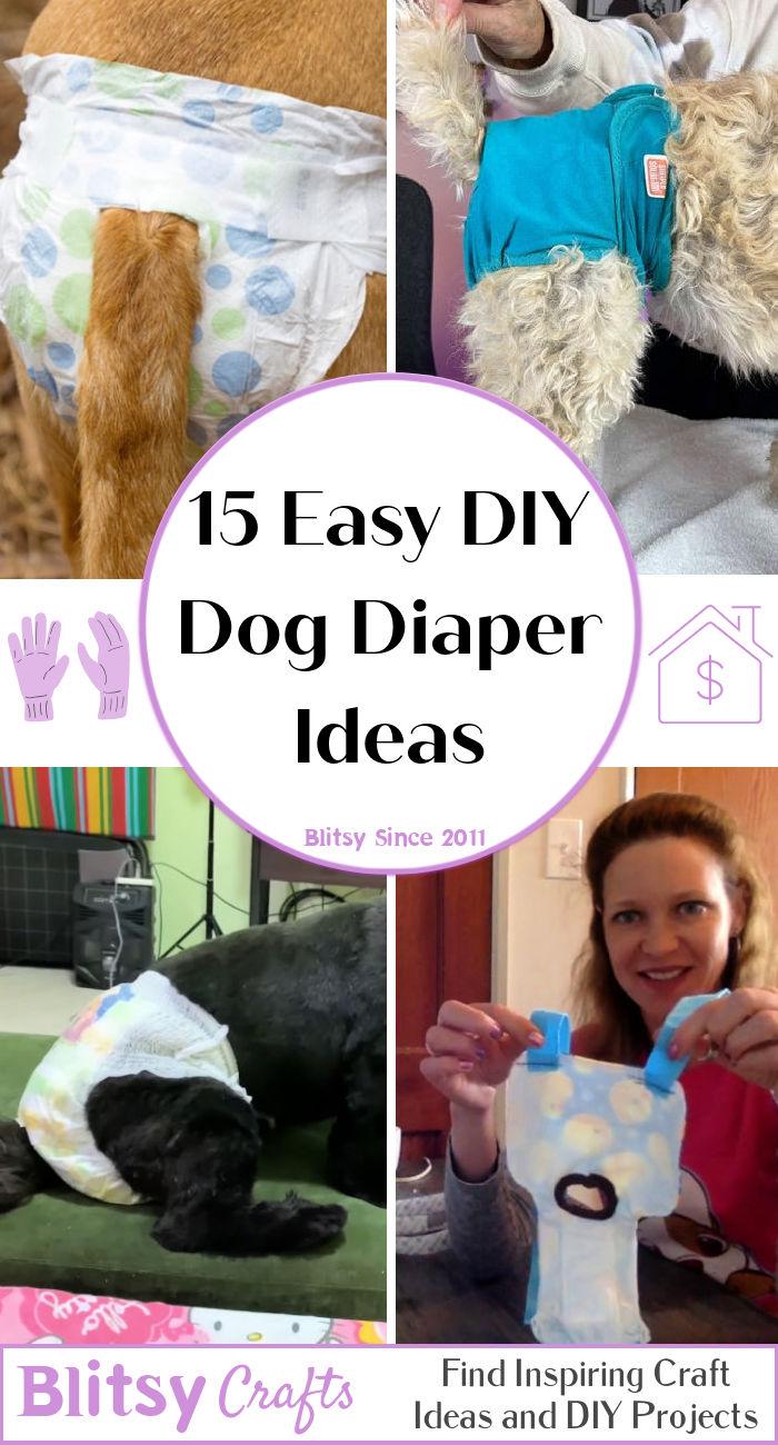 DIY dog diaper ideas