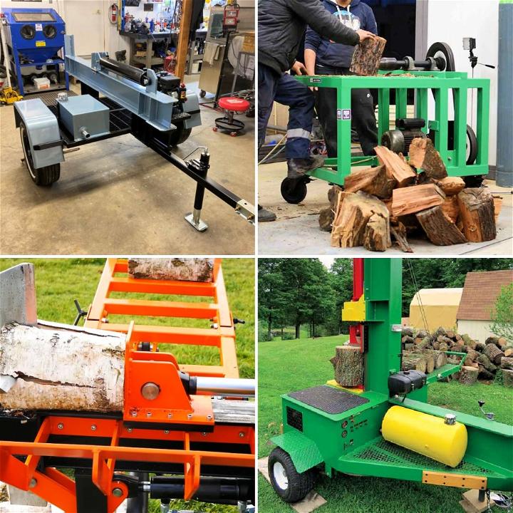 DIY log splitter plans