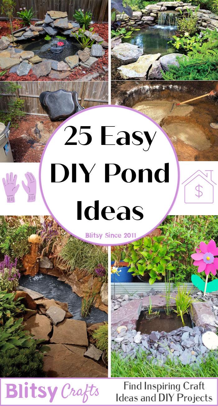 DIY pond ideas