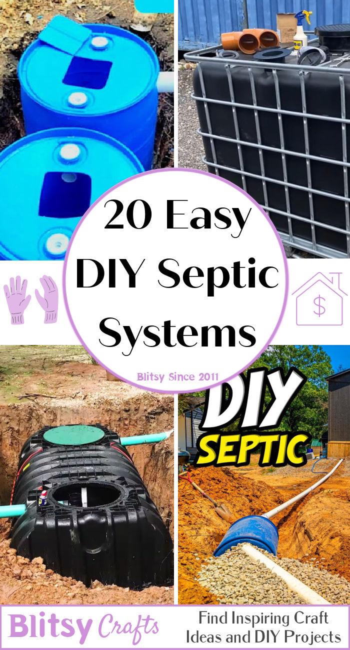 DIY septic system