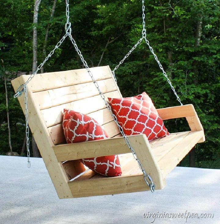 Easy DIY 2×4 Porch Swing