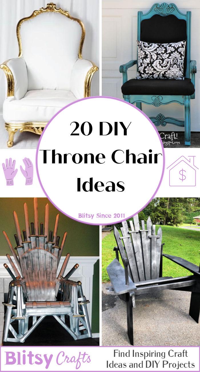 Easy DIY Throne Chair Ideas