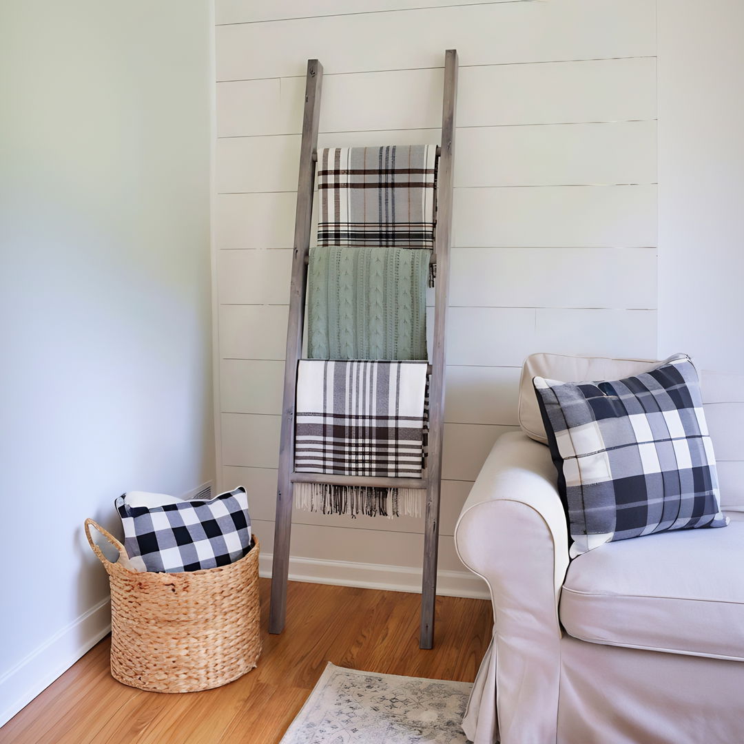 build a diy blanket ladder