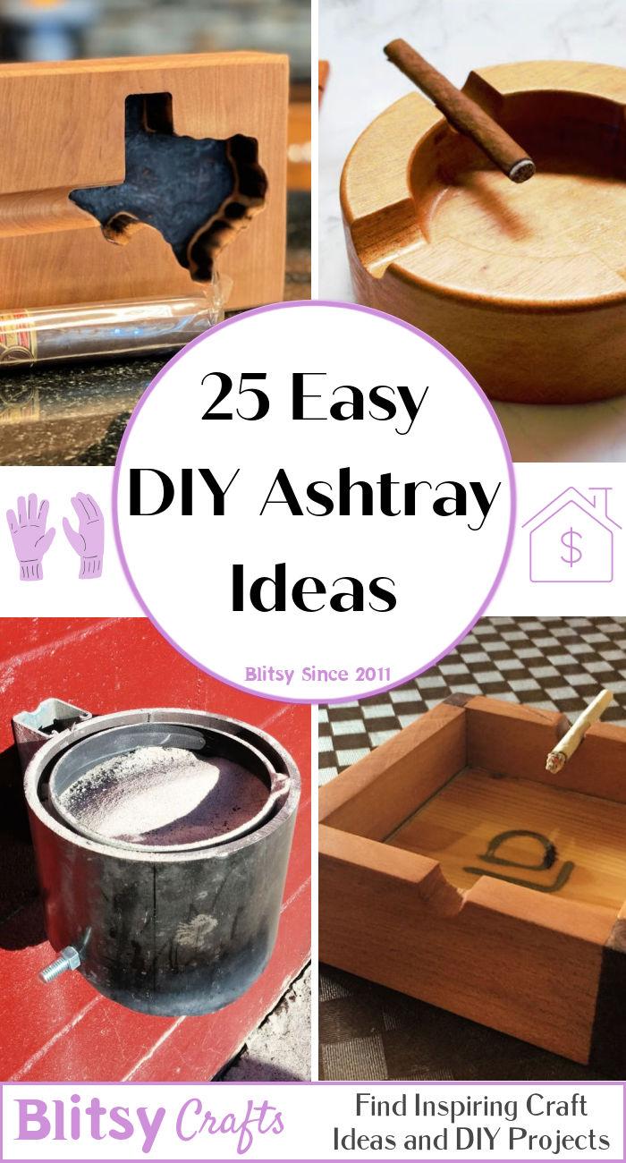 diy ashtray ideas