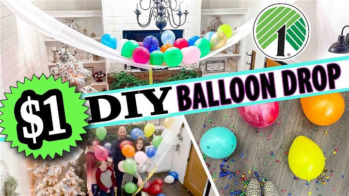 diy balloon drop