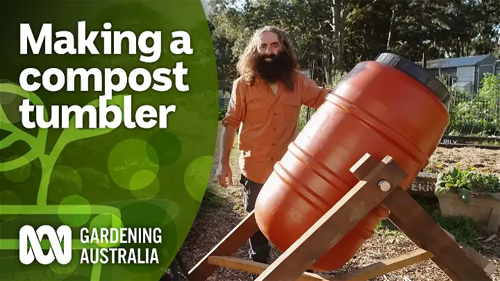 diy compost tumbler