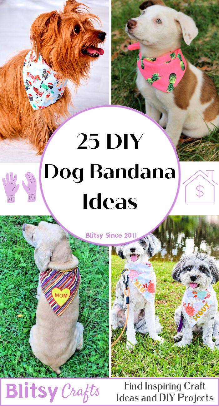 diy dog bandana ideas
