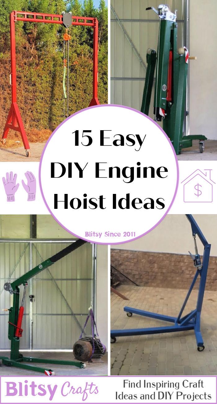 diy engine hoist ideas