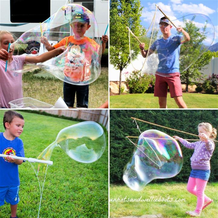 diy giant bubble wand