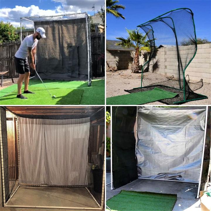 diy golf net