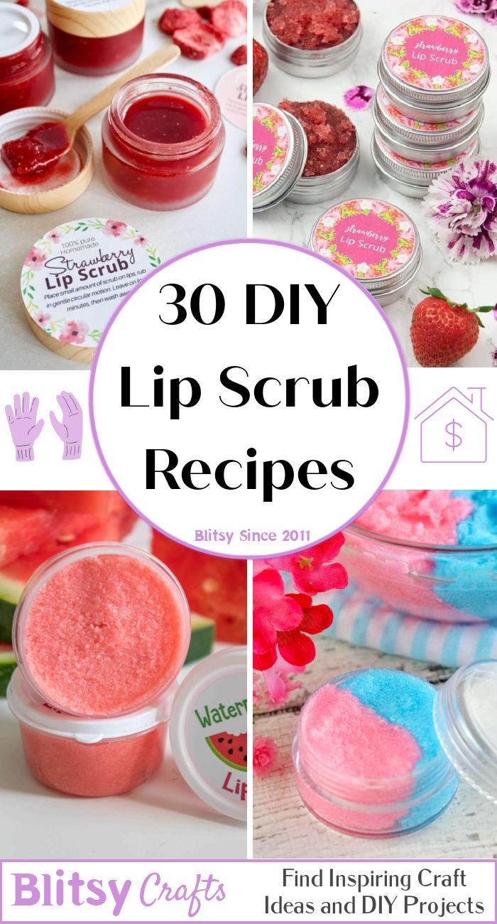 diy lip scrub recipes