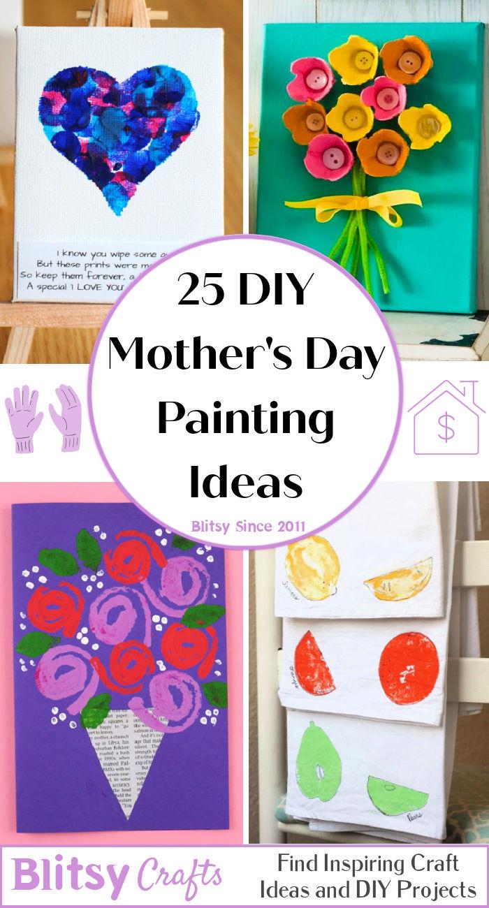 diy mother s day painting ideas
