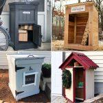 DIY Package Drop Box - Step by Step Instructions