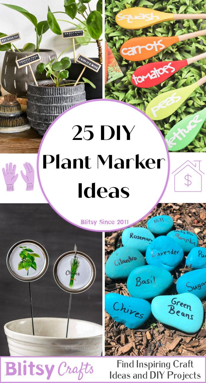 diy plant marker ideas