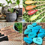 25 Cool DIY Plant Labels & Markers