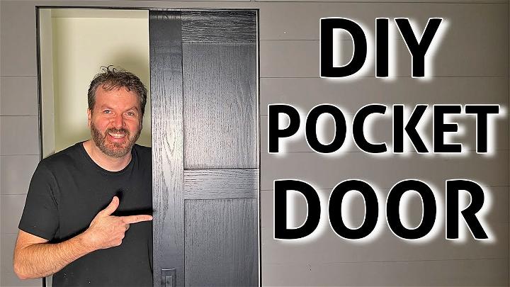 diy pocket door