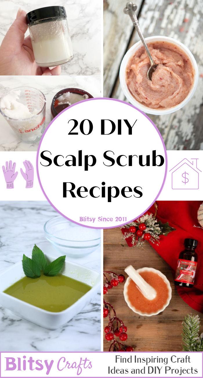 diy scalp scrub recipes