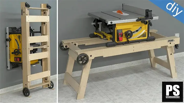 diy table saw stand plans