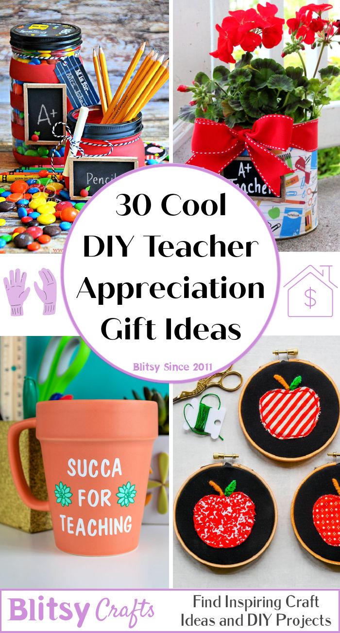 diy teacher appreciation gift ideas