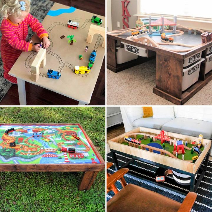 diy train table