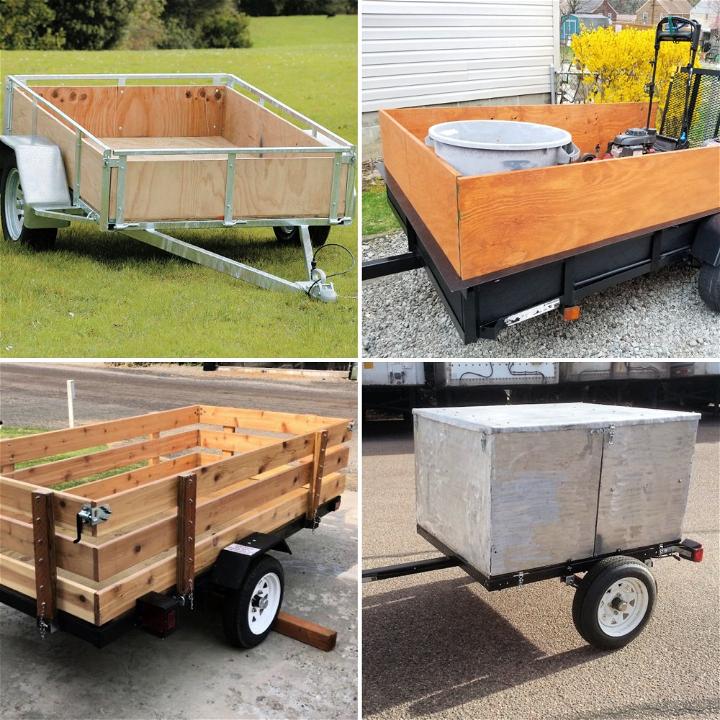 diy utility trailer