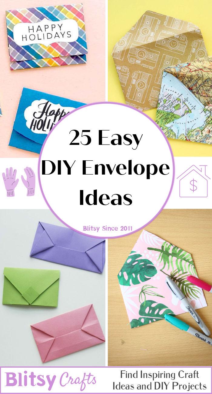easy diy envelope ideas