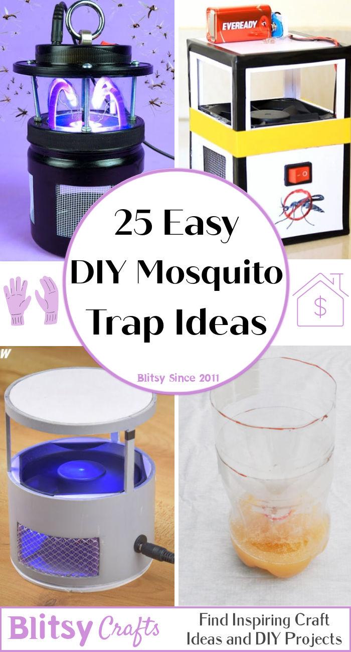 easy diy mosquito trap ideas