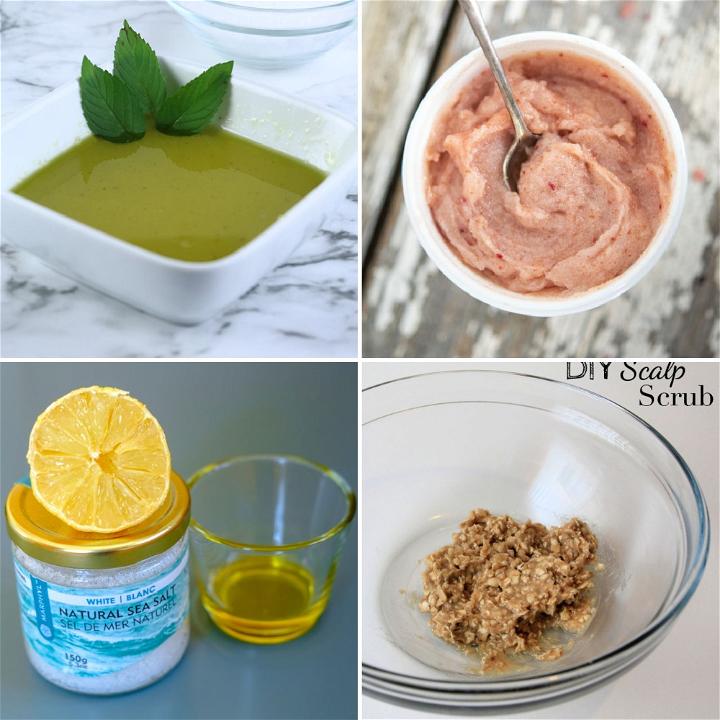 scalp scrub recipes