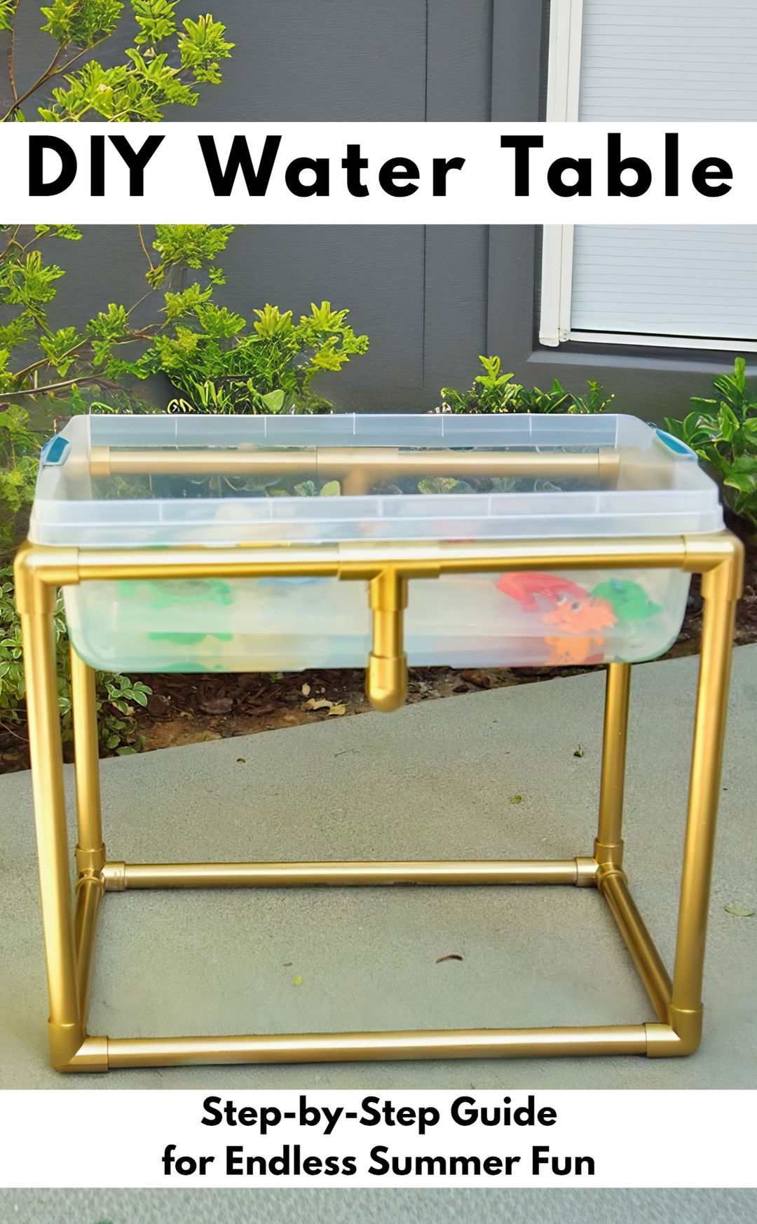 DIY Water Table A Step by Step Guide For Summer Fun DIY Water Table A Step by Step Guide For Summer Fun