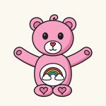 How to Draw a Care Bear Step by Step (Cute Fan Art for Kids)